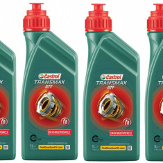 Set 4 Buc Ulei Transmisie Automata Castrol Transmax Atf Dx III Multivehicle 1L 15D675