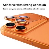 Cumpara ieftin Protectie Camere iPhone 17 Pro Metal Completa Argintiu