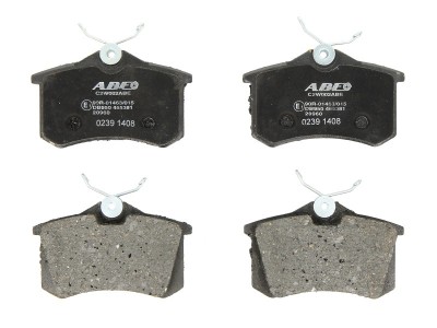 Set placute frana,frana disc PEUGEOT PARTNER combispace (5F) (1996 - 2012) ABE C2W002ABE foto