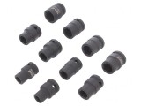 Set Chei Tubulare Hexagonale cu Impact YT-1025