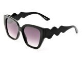 Ochelari de soare ALDO negri, HOK 001, din pvc