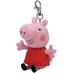 Plus Breloc Ty 8.5cm Beanie Bellies Peppa Pig Peppa