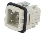 Conector HDC inserturi de contact tată CK PIN 4 3 PE 10A
