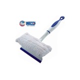 Cumpara ieftin Racleta geam cu lamela cauciuc si spalator microfibra 20 cm (nc) DSH 500268