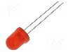 Dioda LED, 8mm, ro&amp;#351;ie, 270mcd, 20mA, 1,6...2,4V, LUCKYLIGHT - 803VD2C-1B