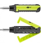 Set surubelnita cu clichet 8biti CrV si 5 tubulare 3x Phillips PH0
