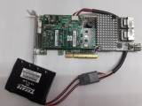 Controller Raid LSI Logic MegaRAID SAS 9271-8i L3-25413-38001 Low Profile cu baterie