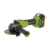 Flex unghiular cu acumulator PROCRAFT PWA220 20V 4Ah Brushless 125 mm