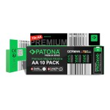 ​Baterii Alkaline AA PATONA Premium 10 pcs Mignon LR06 Battery
