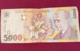 bancnota 5000 lei lucian blaga