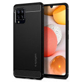 HIBRID ARMURA SPIGEN RUGGED ARMOR Samsung Galaxy A42 5G NEGRU