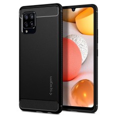 HIBRID ARMURA SPIGEN RUGGED ARMOR Samsung Galaxy A42 5G NEGRU foto