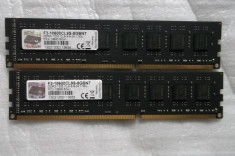 Kit memorii 16gb ddr3 1333mhz G-Skill (2x8gb) dual channnel foto