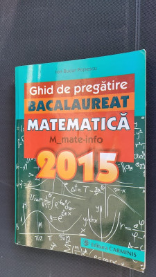 GHID DE PREGATIE BACALAUREAT M_MATE INFO ION BUCUR POPESCU foto