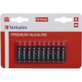 Baterii Verbatim Alkaline AAA, 10 buc