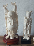 COLECTIE 29 FIGURINE FILDES NETSUKE MONTURI IN ARGINT, Statueta