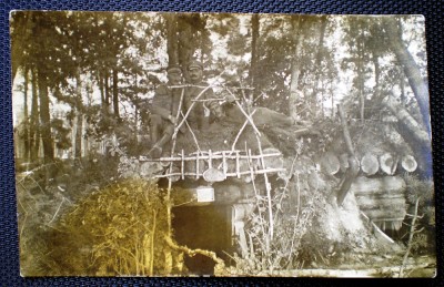 P.393 CP FOTOGRAFIE WWI MILITARI GERMANI foto