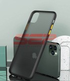 Husa Antishock iPhone SE 2022, TPU+PC, Negru