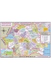 Plansa. Harta Romaniei A4