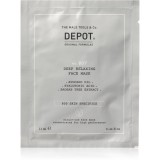 Depot No. 807 Deep Relaxing Face Mask masca calmanta si hidratanta pentru barbati 13 ml