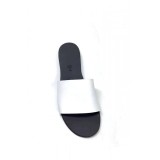 Papuci de dama din piele White Elisa, 39 si 40