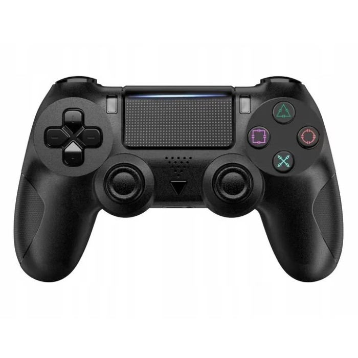 Controler PS4 DT DoubleShock, wireless, vibreaza, 700mAh, negru, set cu cablu