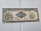 bancnota filipine 10 p 1949