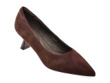 Pantofi eleganti EPICA maro, 11030, din piele intoarsa