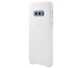 Cumpara ieftin Husa Samsung Originala Piele Samsung S10e G970 Leather Cover Alba + Cablu usb, Alb