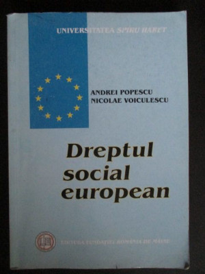 Dreptul social european foto