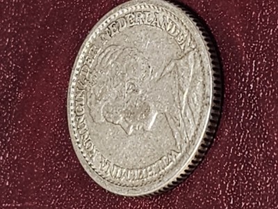 25 Cents 1916, argint foto