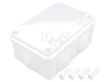 Cutie de conexiuni IP65 80x120x50mm Albă