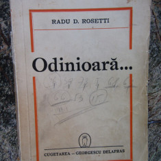 Odinioara .... - Radu D. Rosetti