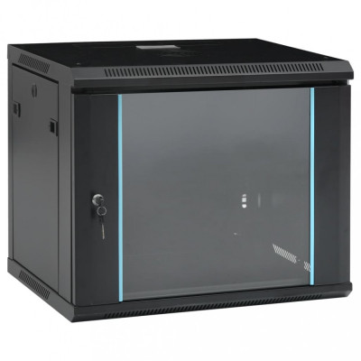 vidaXL Dulap de server 9U, montare pe perete, 19&amp;quot; IP20 600x450x510 mm foto