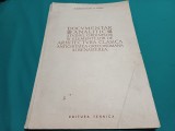DOCUMENTAR ANALITIC * STUDIUL ORDINELOR ȘI ELEMETELOR DE ARHITECTURĂ CLASICĂ * 1967 *6