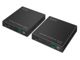 DIGITUS Extender HDMI DS-55350 cu 3 socluri HDMI, 4 jack 3.5mm și 2 porturi RS232