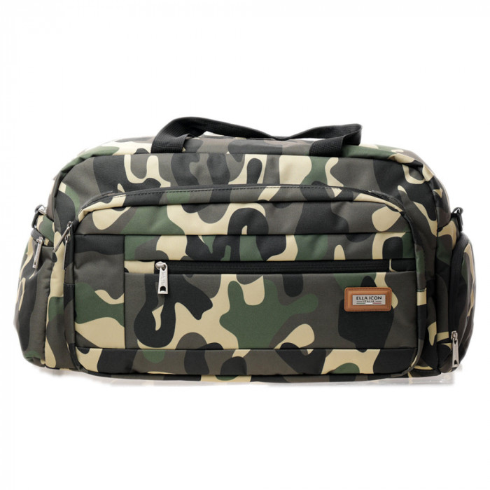 Geanta de Voiaj Ella Icon Verde Army 50X20X27 cm ComfortTravel Luggage