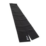 Cumpara ieftin Banda elastica pentru fitness Qizo, 150 x 15 cm, rezistenta medie, Negru