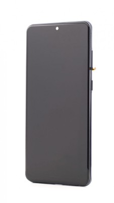 LCD Samsung Galaxy S20 Plus 5G G986, Negru + Rama, Incell foto