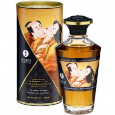 Ulei afrodisiac Shunga cu aroma caramel 100ml foto