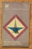 Maretia si limitele gandirii matematice de Oskar Becker