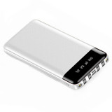 Baterie Externa Power Bank MRG M-486, 12.000 mAh, 3 in 1, Display LCD, Alb C488, Other