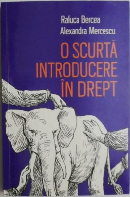 O scurta introducere in drept &amp;ndash; Raluca Bercea, Alexandra Mercescu (cateva sublinieri) foto