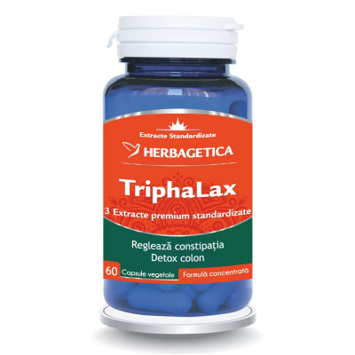Triphalax, 60 capsule, Herbagetica foto