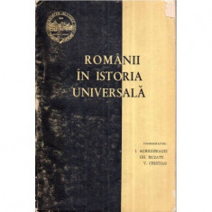 I. Agrigoroaiei, Gh. Buzatu, V. Cristian - Romanii in istoria universala - 102813