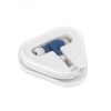 Casti cu cablu, stereo, conexiune jack 3,5 mm, albastru