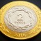 Moneda bimetal 2 PESOS - ARGENTINA, anul 2016 * cod 1201 B = A.UNC