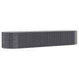Cumpara ieftin Strat inaltat gradina 396x100x68 cm otel galvanizat