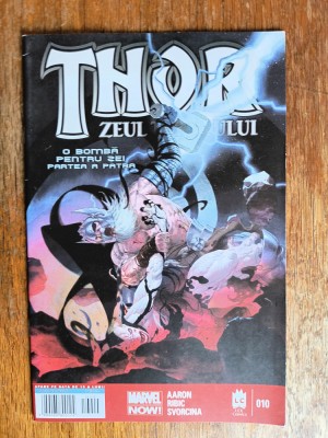 Revista Thor, Zeul Tunetului nr. 10 / 2016, Marvel / R8P5F foto