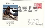 B14 - FDCS - Groenlanda - personalitati - 1977, Europa, Istorie